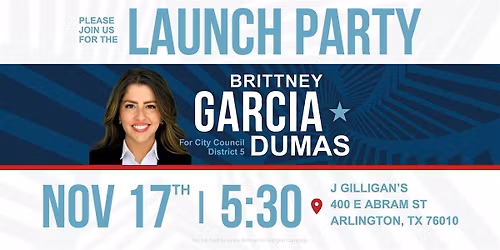 Campaign Launch Party - You're Invited!