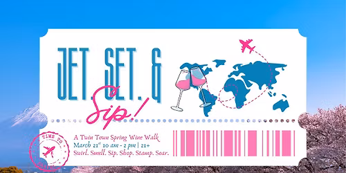 A Spring Walk: Jet. Set. & SIP!