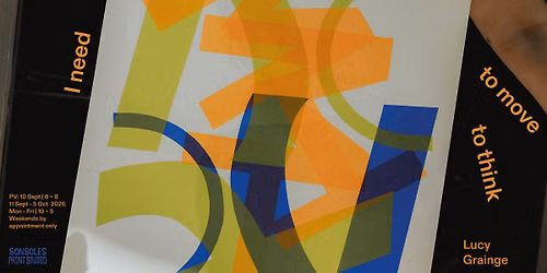Sonsoles Print Studio Exhibition \u2018I need to move to think\u2019 by Lucy Grainge