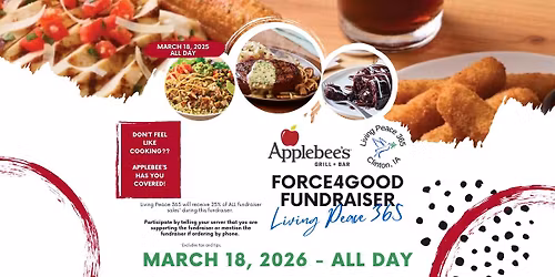 Living Peace 365 Applebee's Fundraiser