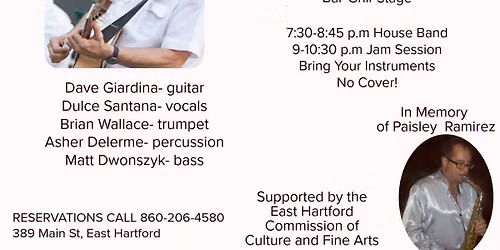 Dave Giardina and Goza at Carmines 