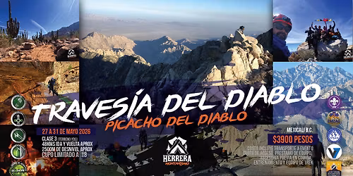 Traves\u00eda del diablo, ascenso a Picacho dd 