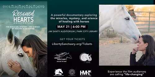 Exclusive Screening of RESCUED HEARTS Film, Park City UT