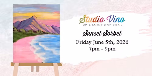 *Studio Vino* Sunset Sorbet