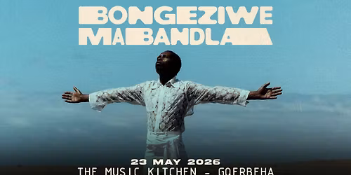 Bongeziwe Mabandla live at The Music Kitchen Sat 23rd May