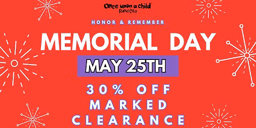 Memorial Day Sale