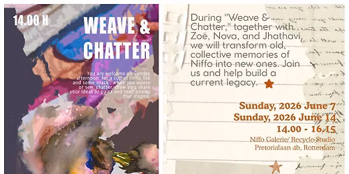 WEAVE - CHATTER - MAKING MEMORIES I