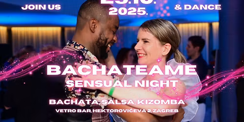 \u2606\u2606\u2606BACHATEAME SENSUAL NIGHT PARTY \u2606\u2606\u2606