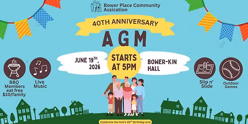 AGM + 40th Anniversary Party