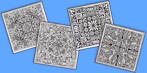 Zentangle Art Workshop: Fragment Mosaics