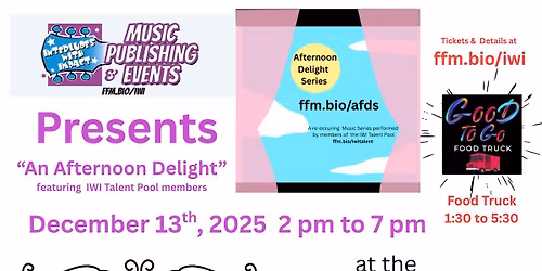 Afternoon Delight Series Show #1