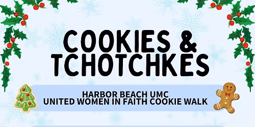 Harbor Beach UMC Cookies and Tchotchkes