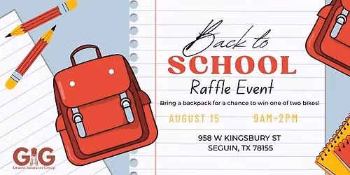 Back to School Vendor Fair with Sensational Seguin