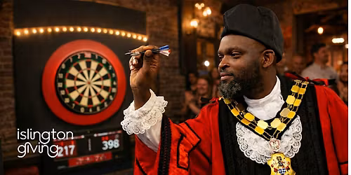Charity Darts Challenge: win Arsenal tickets, a hotel stay, dinner + more!