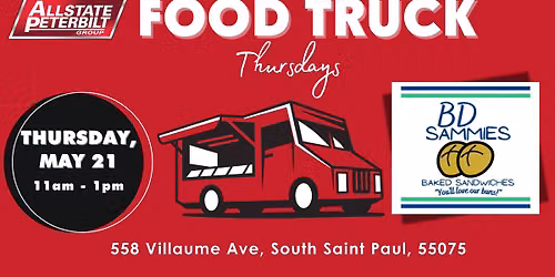 Food Truck Thursdays - BD Sammies