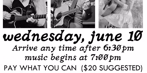 House Concert feat. Rigby Summer, Colin Cutler & Billie Feather in Stillwater, Okla. 
