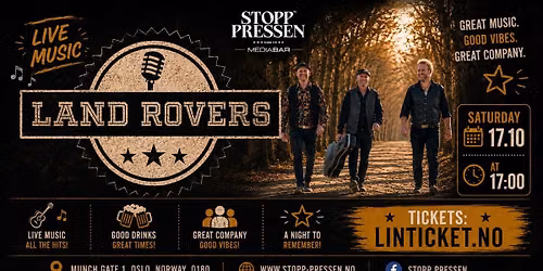 Land Rovers \/\/ Stopp Pressen Scene