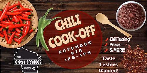 The Destination 3rd Annual Chili Cook Off 