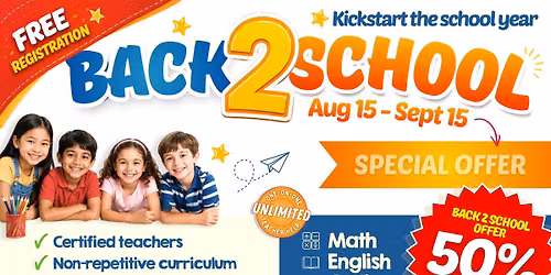 BACK 2 SCHOOL OPEN HOUSE - Best Brains Ashburn West