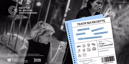\ud83d\udd34 Teatr na recept\u0119 \/\/ 7.05\u201411.12.2026 \/\/ Program dzia\u0142a\u0144 w\u0142\u0105czaj\u0105cych