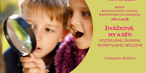 \u017div\u00e1\u010dkov\u00e9, my a d\u011bti - VENKU 2026 pro M\u0160 a 1.st.Z\u0160