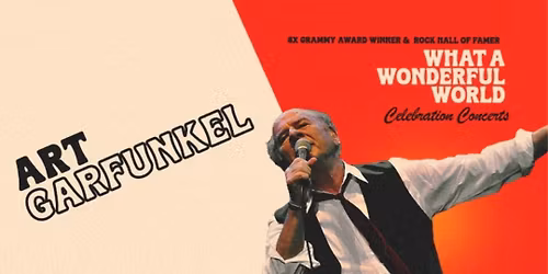 Art Garfunkel - What a wonderful world - celebration concerts