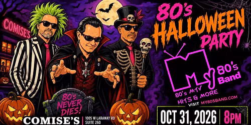 80's Halloween Party @ Comises in New Lenox