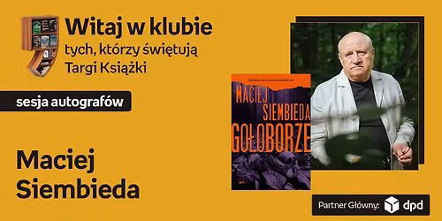 Maciej Siembieda na Targach Ksi\u0105\u017cki Empiku | sesja autograf\u00f3w - Gda\u0144sk