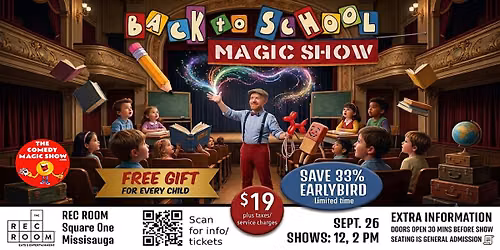 Back to School Magic Show - Mississauga