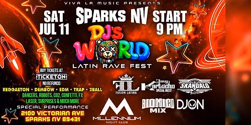 Dj's World Latin Rave Fest
