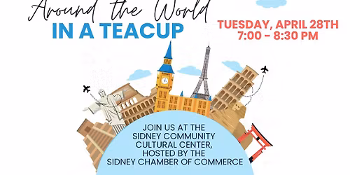 'Around the World in a Teacup' Spring Tea Party