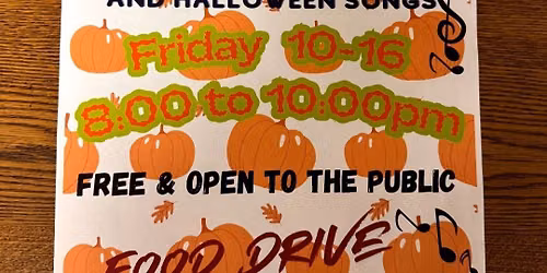 Halloween Jam\/Flood Relief Food Drive Band: Prairie Madness