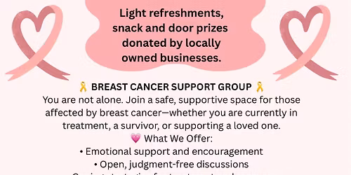 Cancer support group for women. 