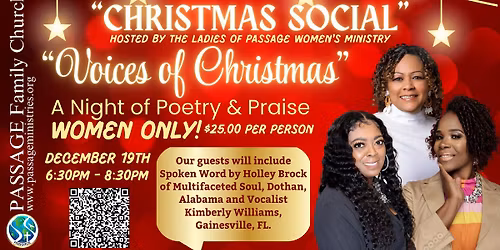 Christmas Social - "Voices of Christmas"
