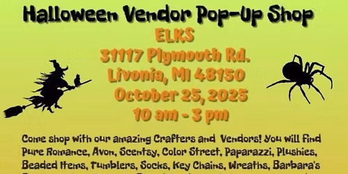 Halloweer Vendor Pop-Up Shop