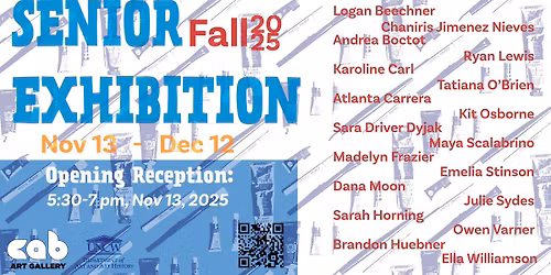Fall 2025 Senior Exhibition: The Sum of Us\u201d