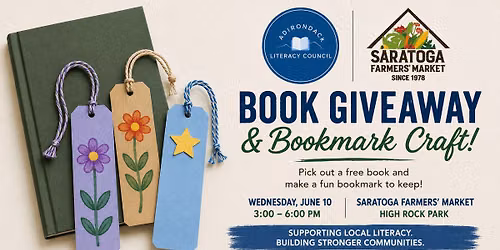 Book Giveaway & Bookmark Craft