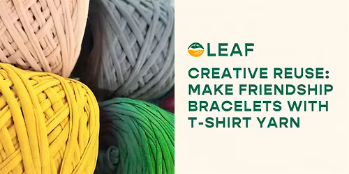 Creative Reuse: Make Friendship Bracelets Using T-shirt Yarn