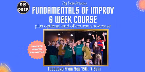 Fundamentals of Improv: 6week course 