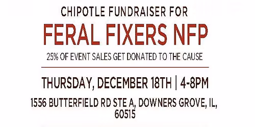 Chipolte Fundraiser