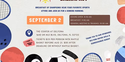 VCC Annual Back to School Breakfast & General Meeting