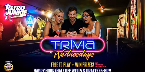 TRIVIA NIGHT! WIN COOL PRIZES!