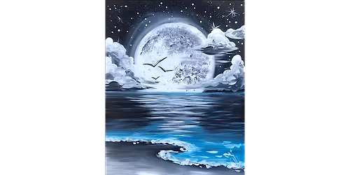 Lunar Shores - Paint and Sip in New Braunfels | Classpop!\u2122