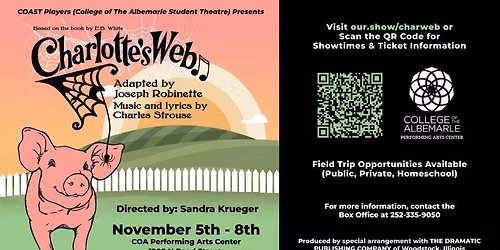 COAST Players Presents: "Charlotte's Web"