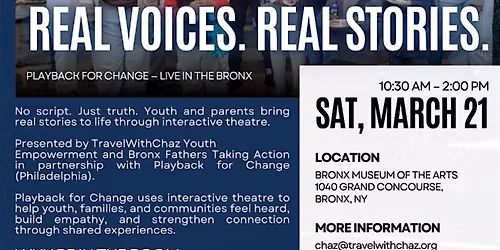 REAL STORIES. REAL VOICES