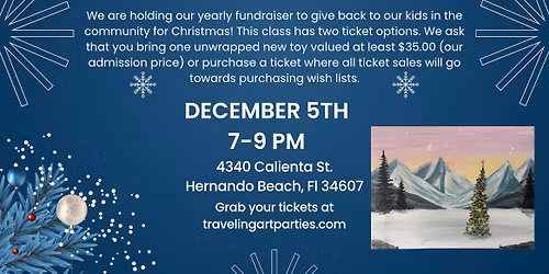 Christmas Fundraiser at UCHB! (Non-Profit Class)