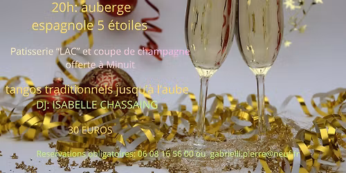 NICE: REVEILLON TANGO DU NOUVEL AN