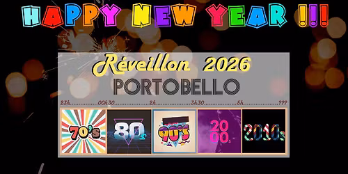 R\u00e9veillon du Jour de l'an 2026 au Portobello