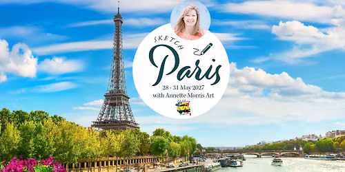 Springtime in Paris Travel Sketching Weekend
