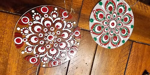 MANDALA DOTS \u2013 CHRISTMAS ORNAMENTS with Jenna